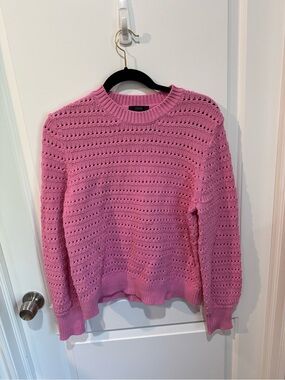 J. Crew Pink Crew Neck Sweater